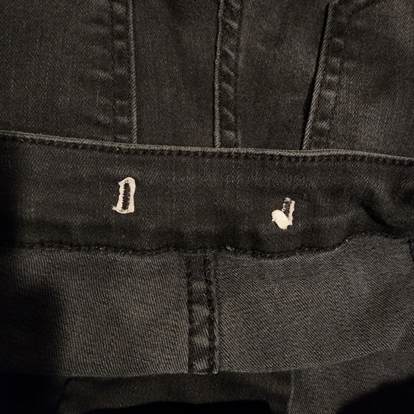 Urban Outfitters Twig High Rise Skinny Lace Up Corset Tie Stretch Denim Jeans 28 - Picture 5 of 10